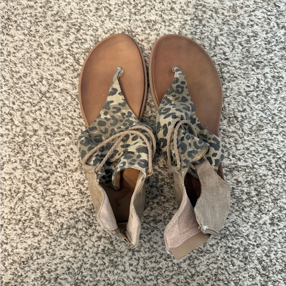 Leopard Print Women's Sandals